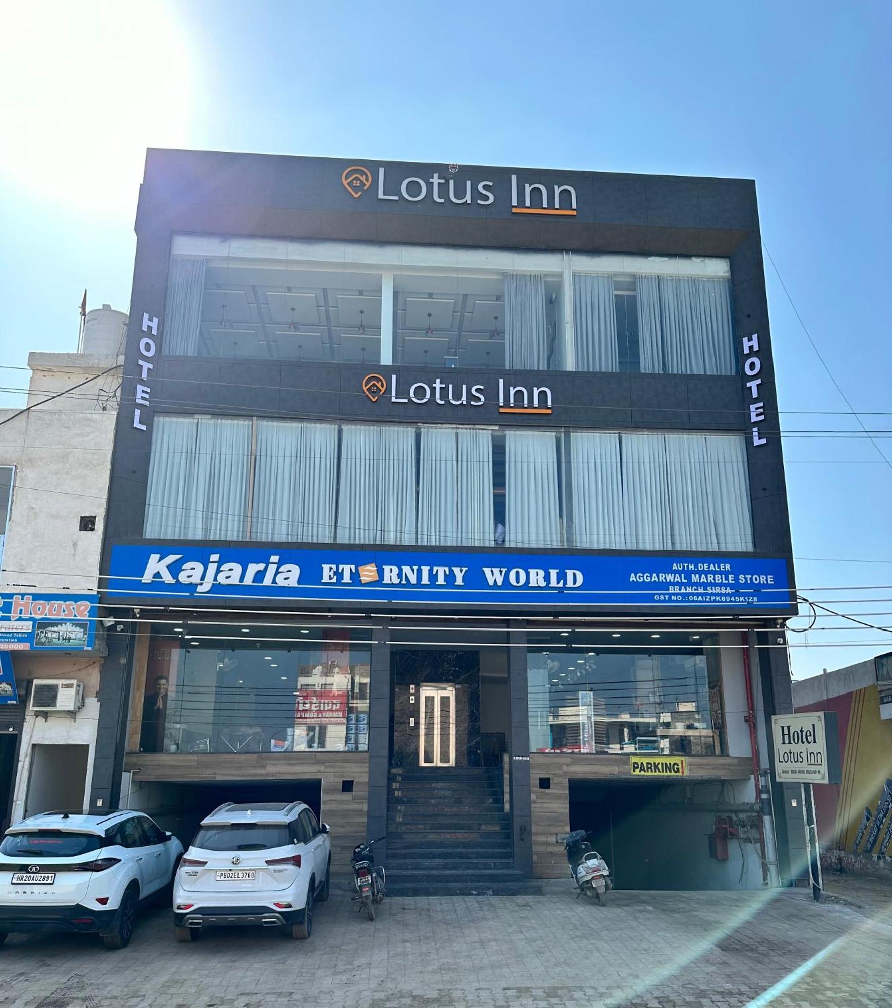 Hotel Lotus Inn Sirsa Exterior foto